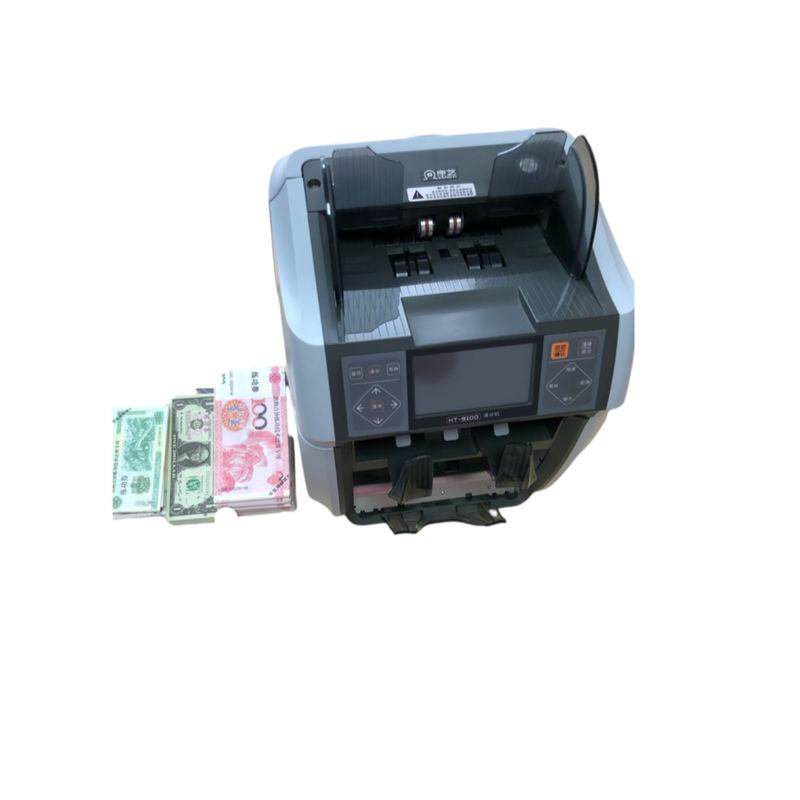 50W Value Mix Money Sorter Machine With UV MG MT IR And Color Sensor Function