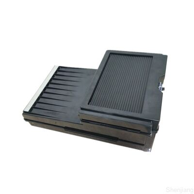 NCR 4450756691 S2 रिजेक्ट बिन लैच कैसेट प्लास्टिक लॉक एटीएम कैश बॉक्स