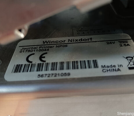 Wincor Nixdorf जर्नल प्रिंटर NP06 Wincor C4060 NP06 प्रिंटर 2050XE 01750110044 1750110044 1750064218 01750064218