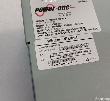 विनकोर एटीएम पार्ट्स विनकोर प्रोकैश मैग्नेटेक 3D62-32-1 सेंट्रल पावर सप्लाई III 24V पीएसयू 1750069162 01750069162