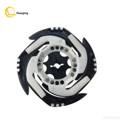 एटीएम मशीन के पार्ट्स विनकोर निक्सडॉर्फ प्लास्टिक एक्सई लेफ्ट स्टेकर ब्लैक व्हील एटीएम मशीन पिग्गी बैंक 1750046771 01750046771