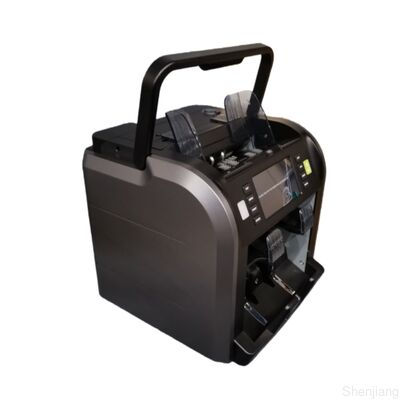 SJ-668 सीरियल नंबर के साथ रिचार्जेबल बैंक नोट गिनने की मशीन को संभालता है