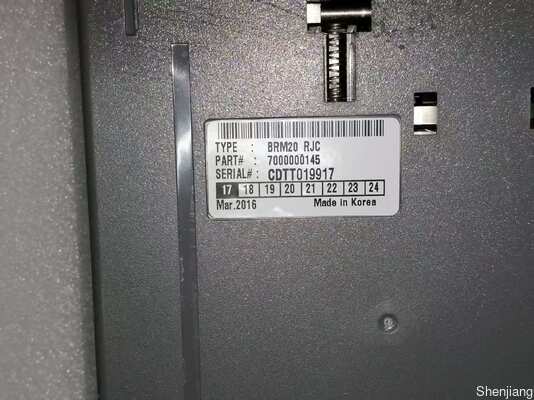 7000000145 ह्योसुंग एटीएम मशीन पार्ट्स अस्वीकार कैसेट एटीएम उपकरण पार्ट्स