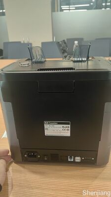 मुफ़्त स्पेयर पार्ट्स स्मार्ट 2CIS हैंडल रिचार्जेबल बैंकनोट सॉर्टर मशीन SJ-668L सीरियल नंबर के साथ डबल पॉकेट