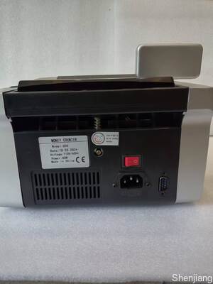 JUNUO C05 बैंकिंग मशीन मनी काउंटर डिटेक्टर एलईडी डिस्प्ले के साथ काला