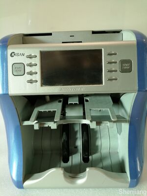 किसान बैंकनोट सॉर्टिंग मशीन मनी काउंटर डिटेक्टर ब्लैक एलईडी डिस्प्ले के साथ N16H05-Z15601