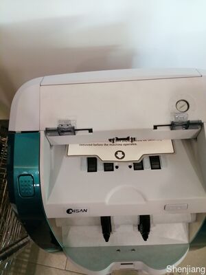 किसान बैंकनोट सॉर्टिंग मशीन मनी काउंटर डिटेक्टर ब्लू एलईडी डिस्प्ले स्मार्ट K3 S16E01-3659