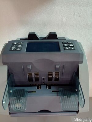 SH-07C 4.3 इंच टचस्क्रीन एलईडी डिस्प्ले डुअल सीआईएस काउंटर डिटेक्टर 2CIS मिश्रित नोट गिनने की मशीन