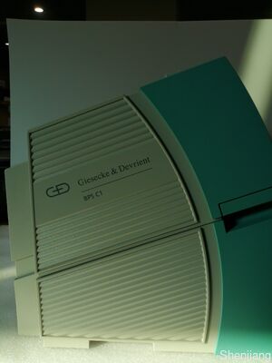 एटीएम Giesecke & Devrient बैंकनोट सॉर्टिंग मशीन बाहरी डिस्प्ले T0100557