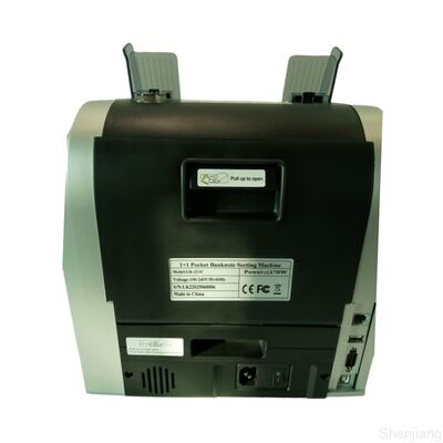 1+1 पॉकेट बैंकनोट सॉर्टिंग मशीन मनी काउंटर डिटेक्टर LK22025060006