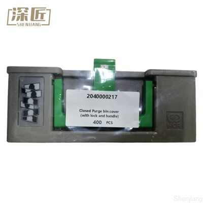 2040000217 एन सी आर क्लोज्ड पर्ज बिन कवर लॉक और हैंडल के साथ एटीएम मशीन पार्ट्स एन सी आर एस1 रिजेक्ट कैसेट 4450693308 445-0693308 के लिए