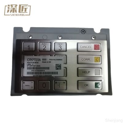 1750255914 मूल Diebold V7 ईपीपी एन्क्रिप्टेड पिन पैड कीबोर्ड सुरक्षित एटीएम कीबोर्ड 01750255914