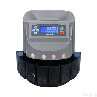 आसान ऑपरेशन बैंक सिक्का सॉर्टर मशीन 100 वाट एकाधिक मूल्यवर्ग