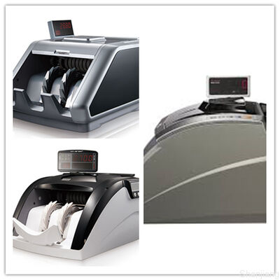 उच्च सटीकता वाली टीएफटी स्क्रीन के साथ बैंकनोट छोटे पैसे गिनने की मशीन