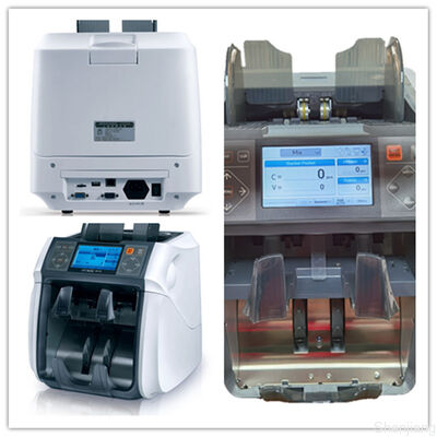 95 मुद्राएँ बैंकनोट सॉर्टर मशीन नोट गिनने की मशीन बैंकों में उपयोग की जाती है